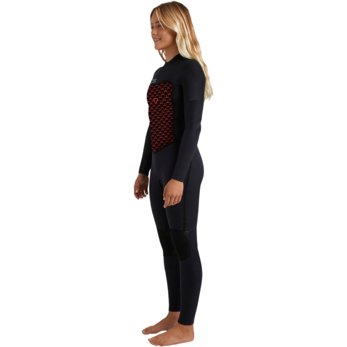2026 Roxy Mujer Swell Natural 4/3mm Back Zip Neopreno 26BW213512 - Animal Print